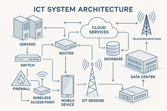 Relationship of SCS, ISP, OSP, DAS