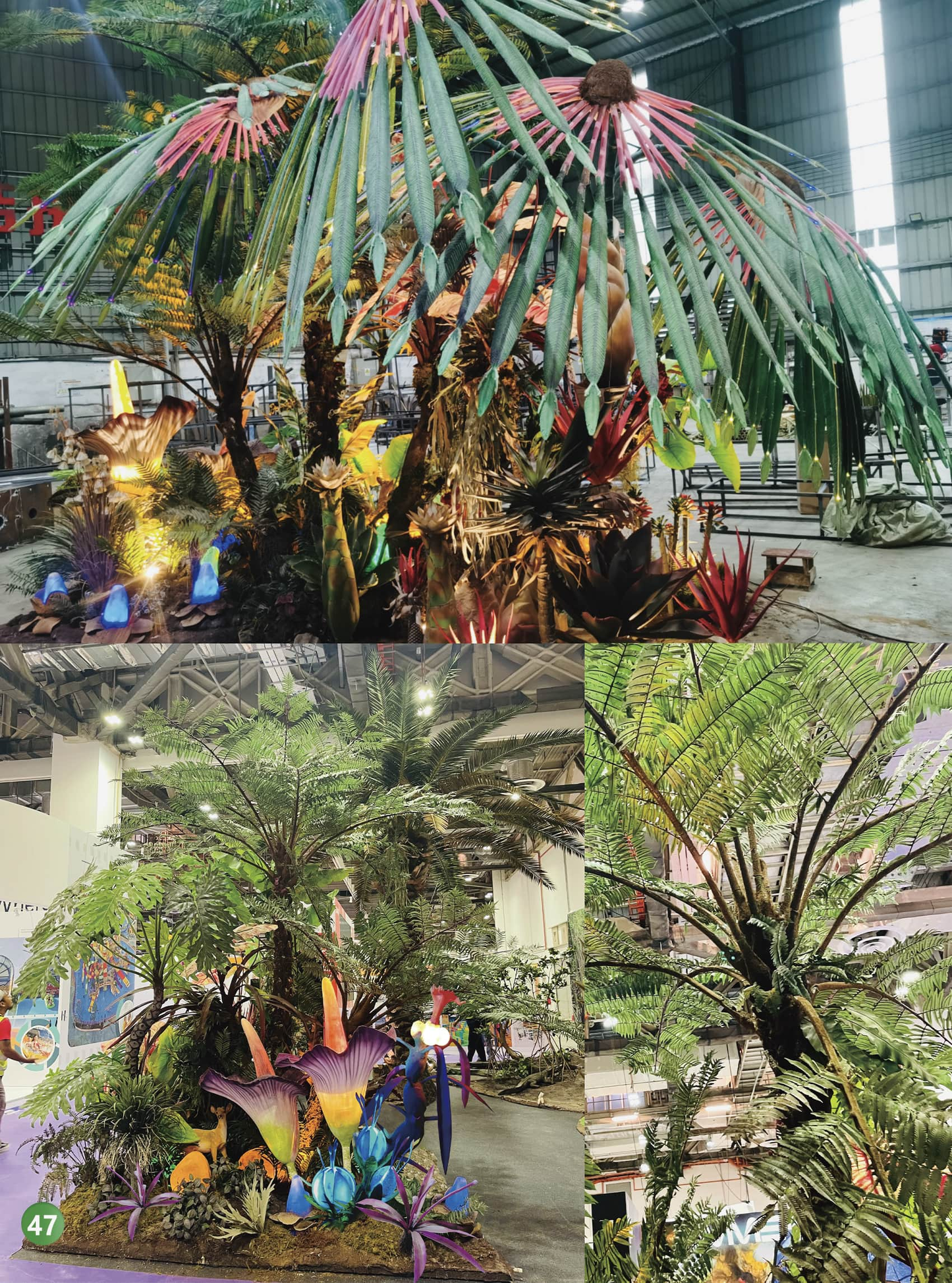 Simulation garden, plant, landscape products and design