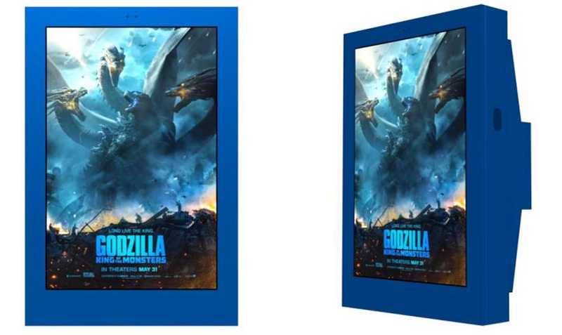 75-inch wall-mounted outdoor advertising machine