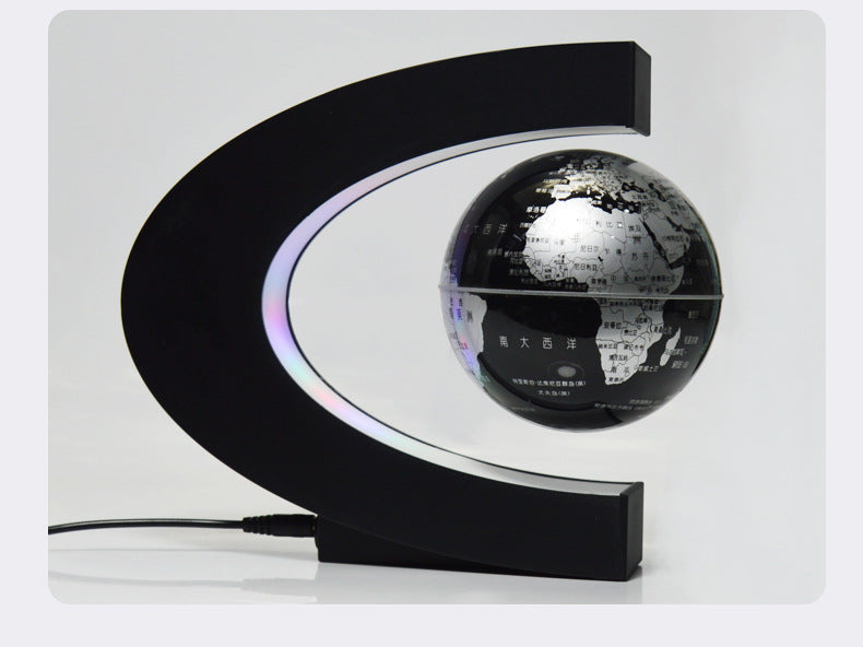 New Dimension: HD Luminous Magnetic Levitation Globe