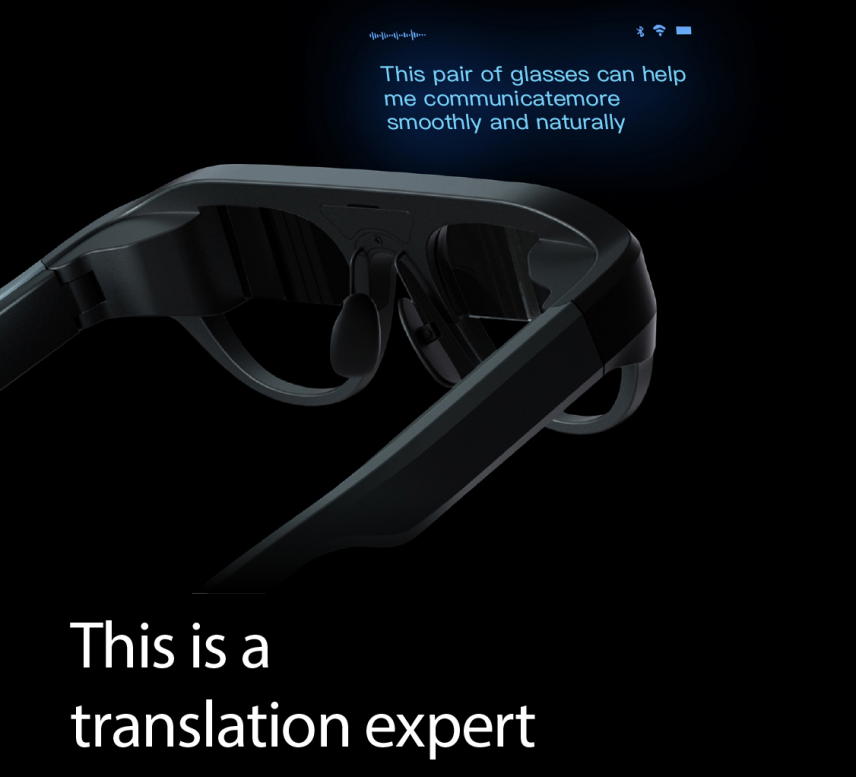 LeionHey G35 Hearing Aid / Translation Smart Glasses