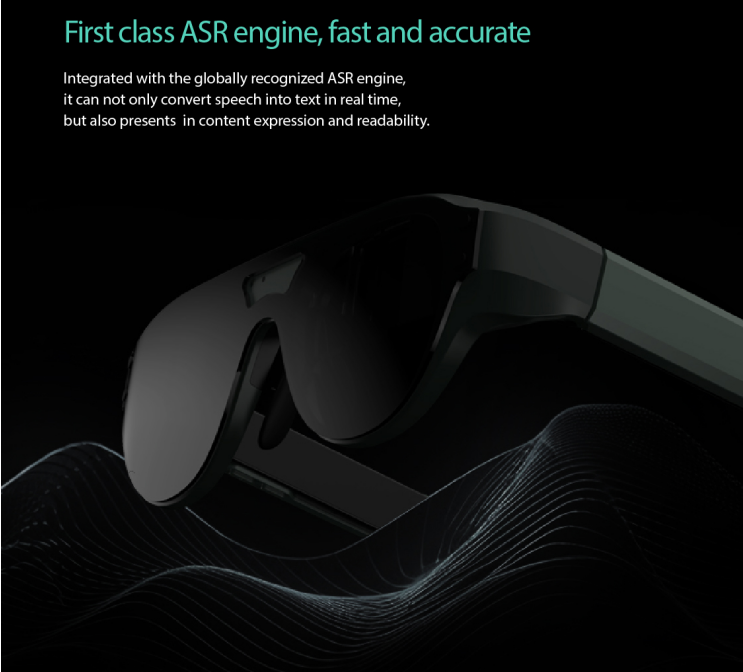 LeionHey G35 Hearing Aid / Translation Smart Glasses