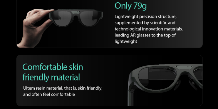 LeionHey G35 Hearing Aid / Translation Smart Glasses