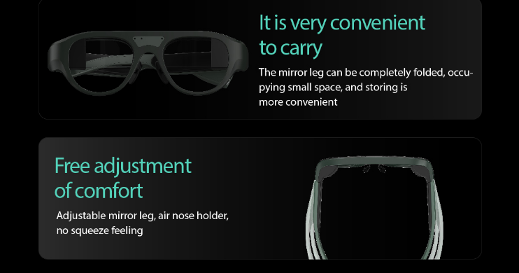 LeionHey G35 Hearing Aid / Translation Smart Glasses