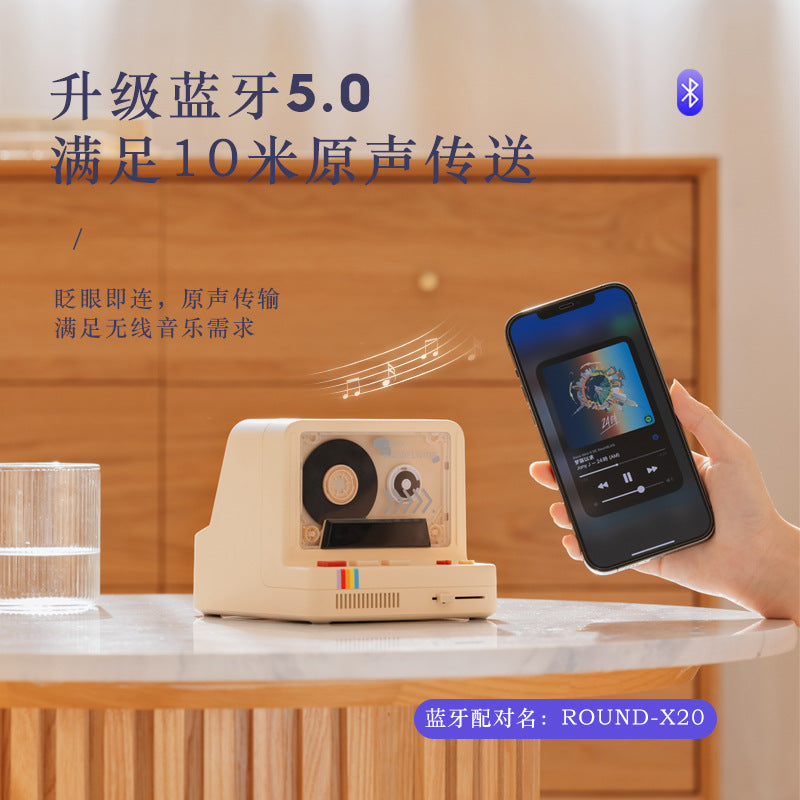 Retro Chic with the ew X20 Classic Magnetic Tape Bluetooth Speaker