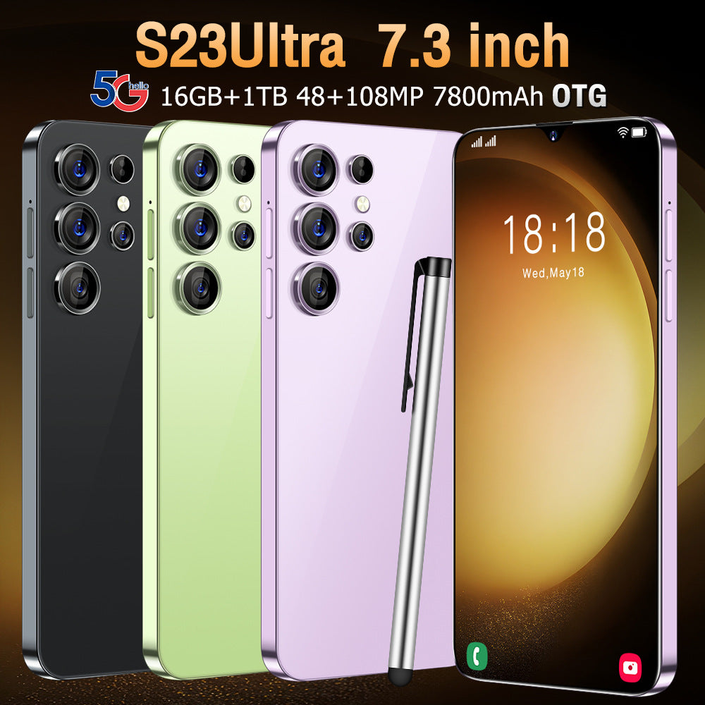 S23 Ultra الجديد 4G Android 16+1T