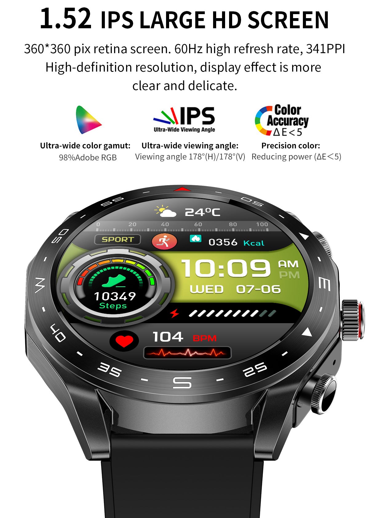 T95 smartwatch Bluetooth