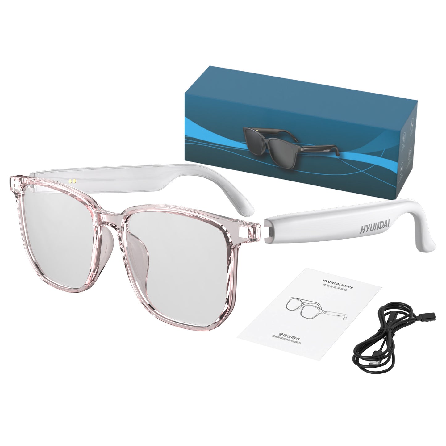 Hyundai HY-C8 AI smart translation glasses