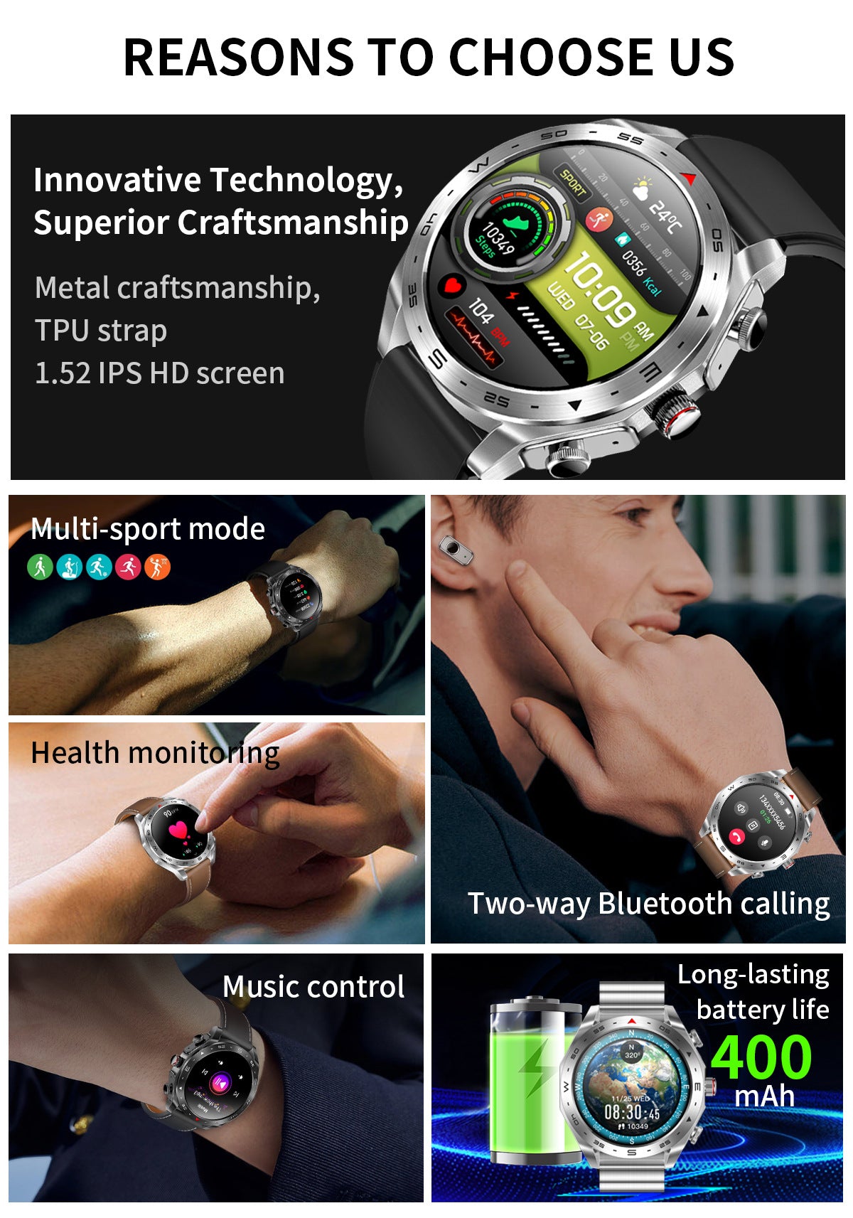 T95 smartwatch Bluetooth