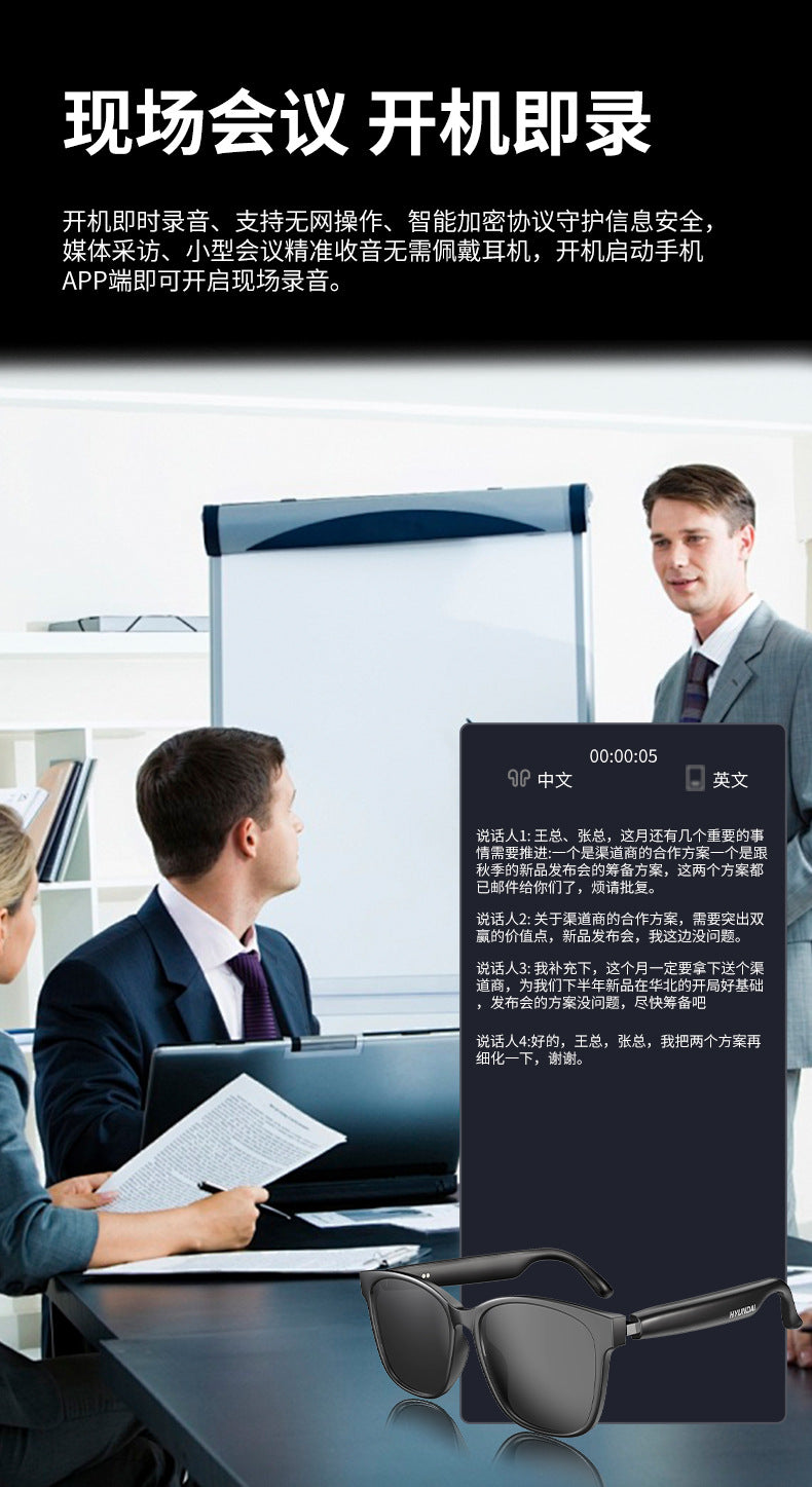 Hyundai HY-C8 AI smart translation glasses
