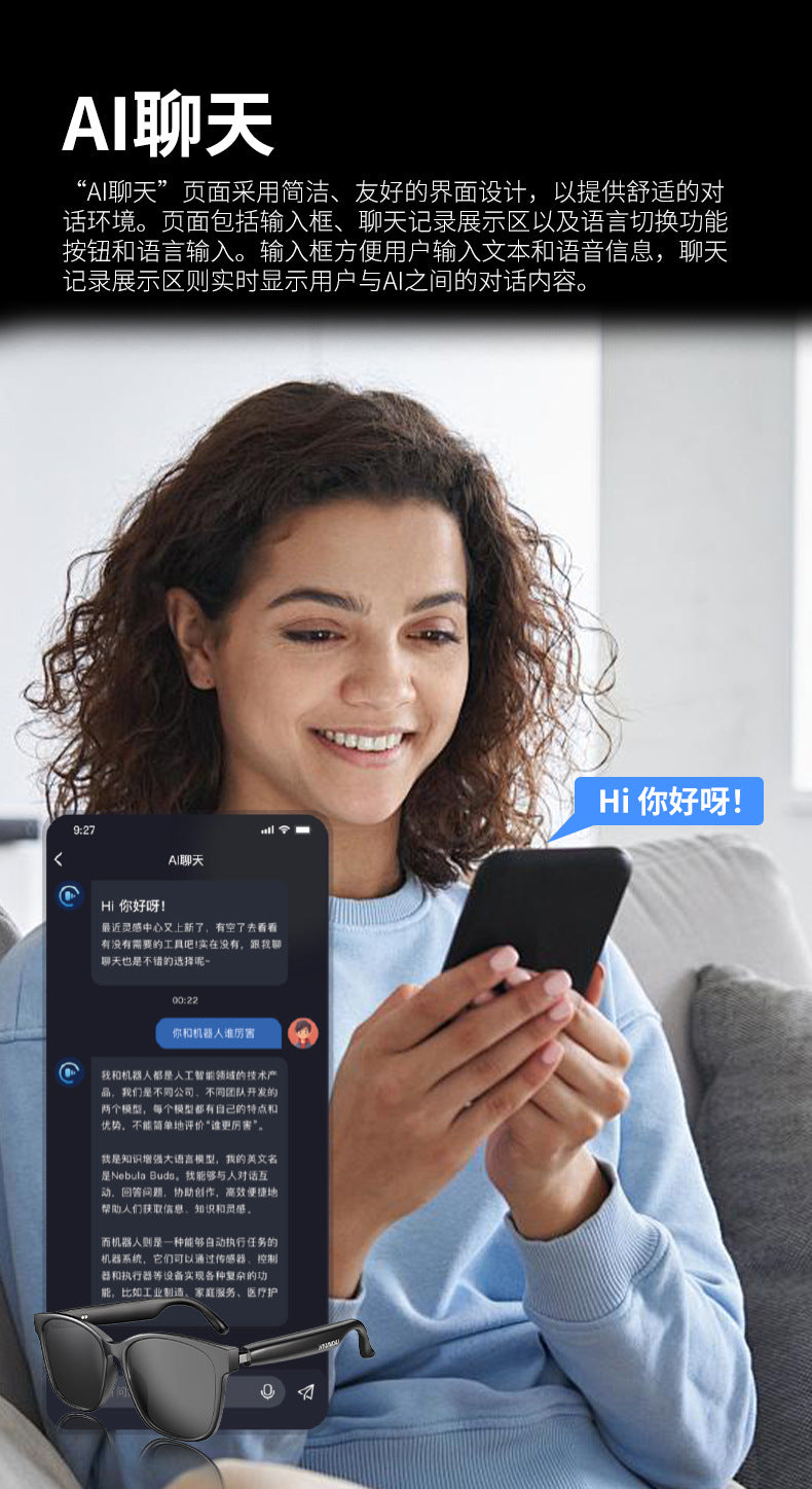 Hyundai HY-C8 AI smart translation glasses