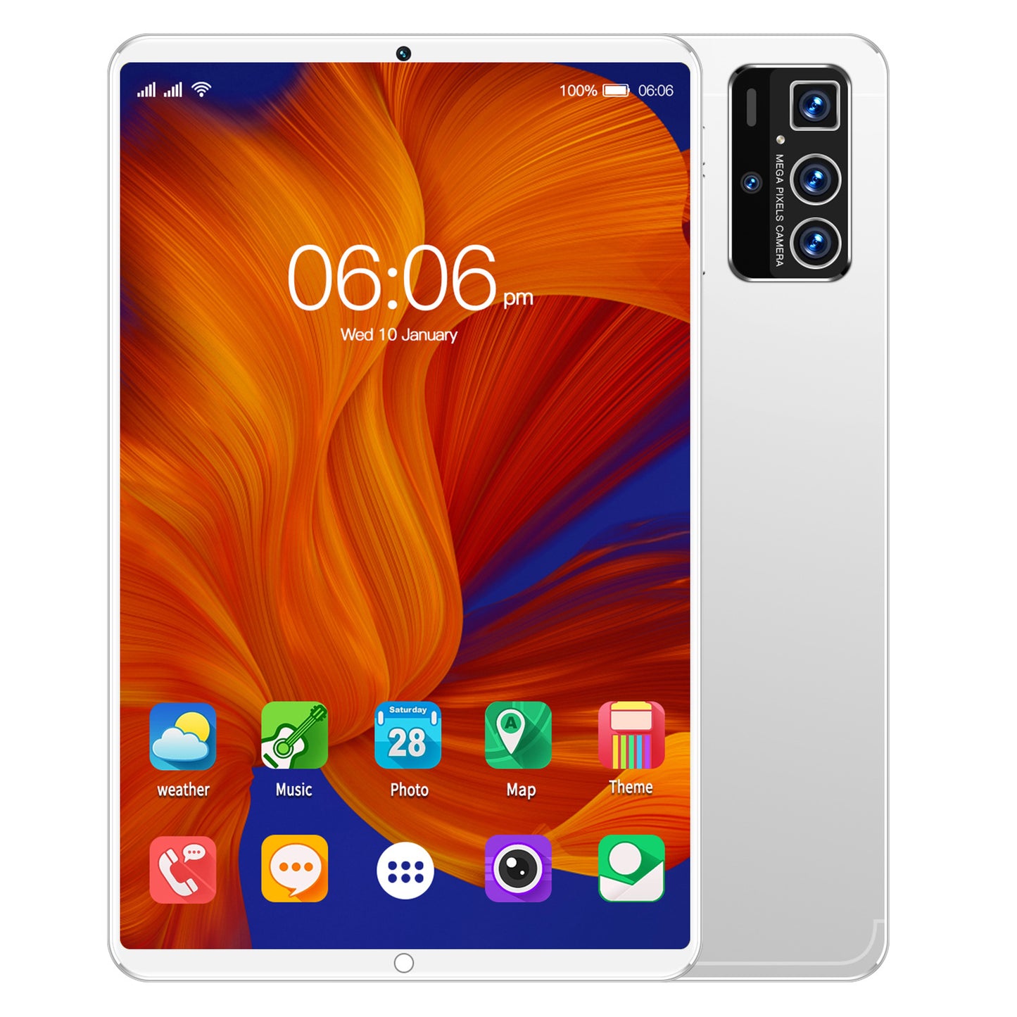 تابلت Pro14 الذكي بشاشة 10 بوصة يعمل بنظام أندرويد ويدعم WiFi وBluetooth وGPS