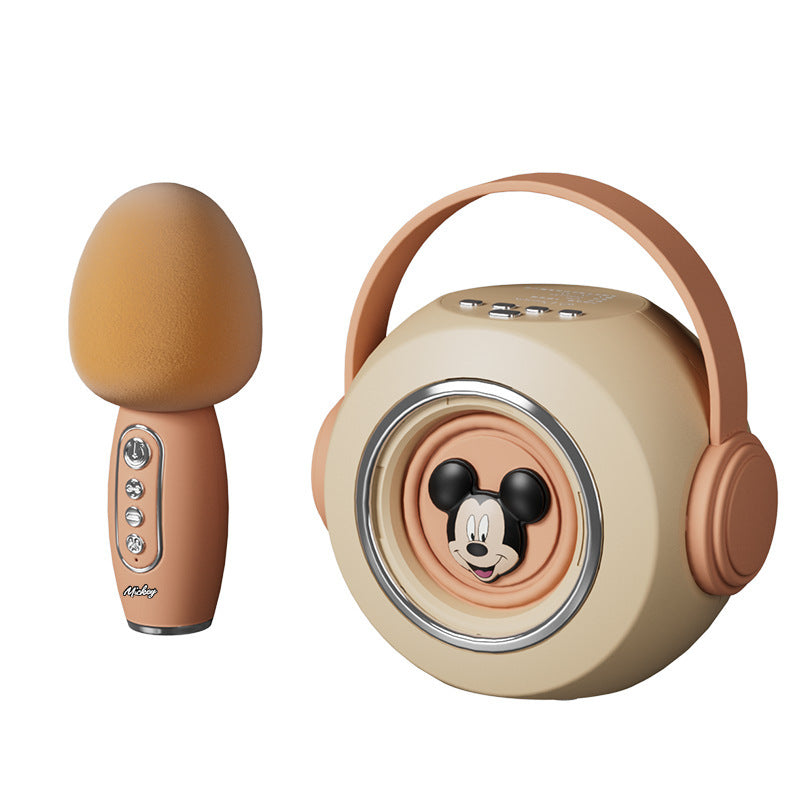 مكبر صوت بلوتوث Strawberry Bear Karaoke Audio متعدد الإمكانيات