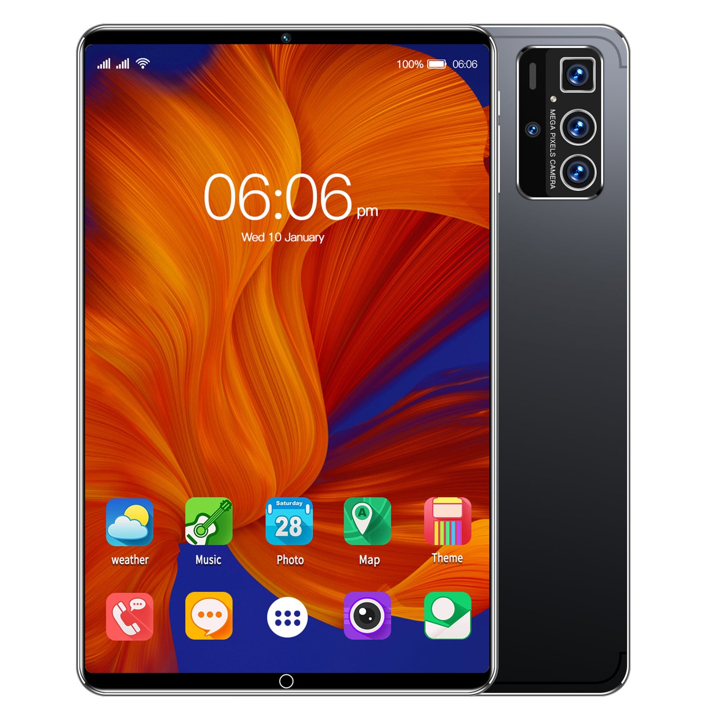 تابلت Pro14 الذكي بشاشة 10 بوصة يعمل بنظام أندرويد ويدعم WiFi وBluetooth وGPS