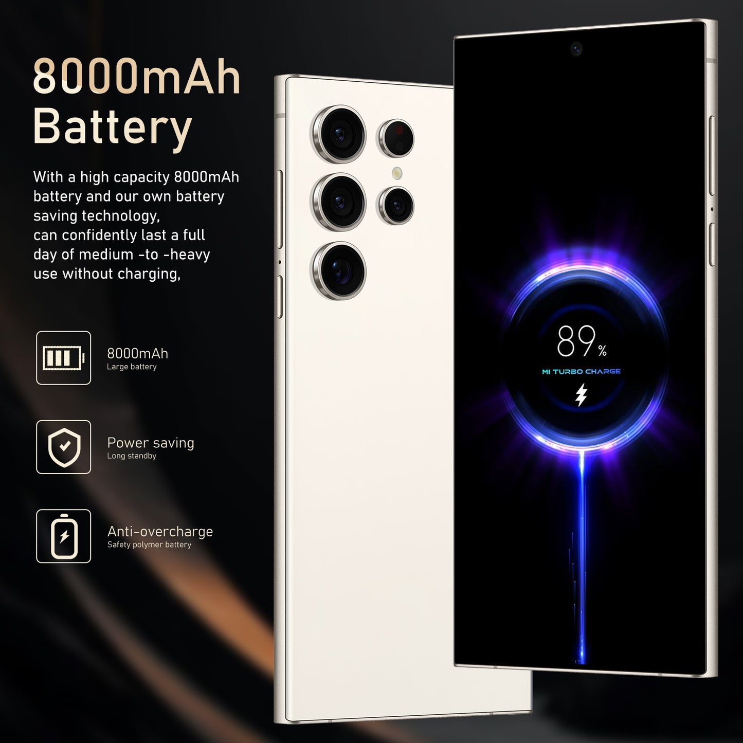 S24 Ultra+شاشة كبيرة 7.3 بوصة