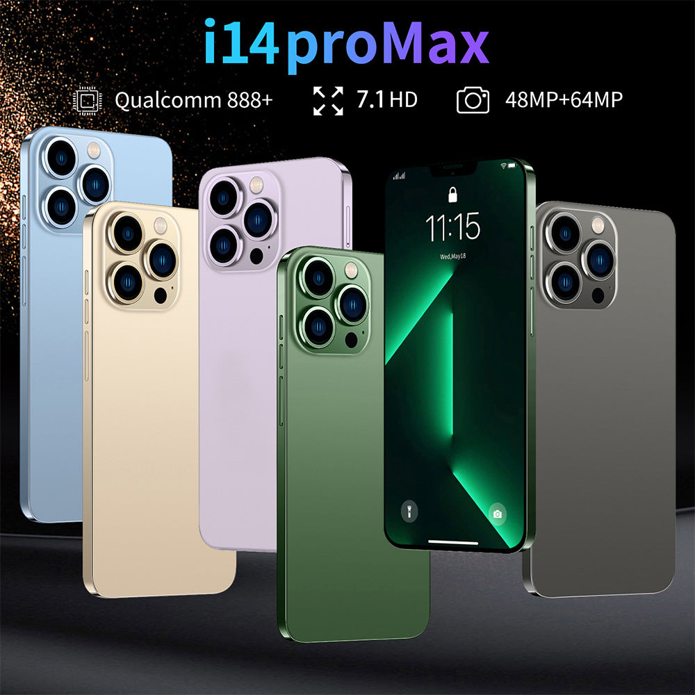 هاتف ذكي I14ProMax 16G+1TB 7.3 بوصة