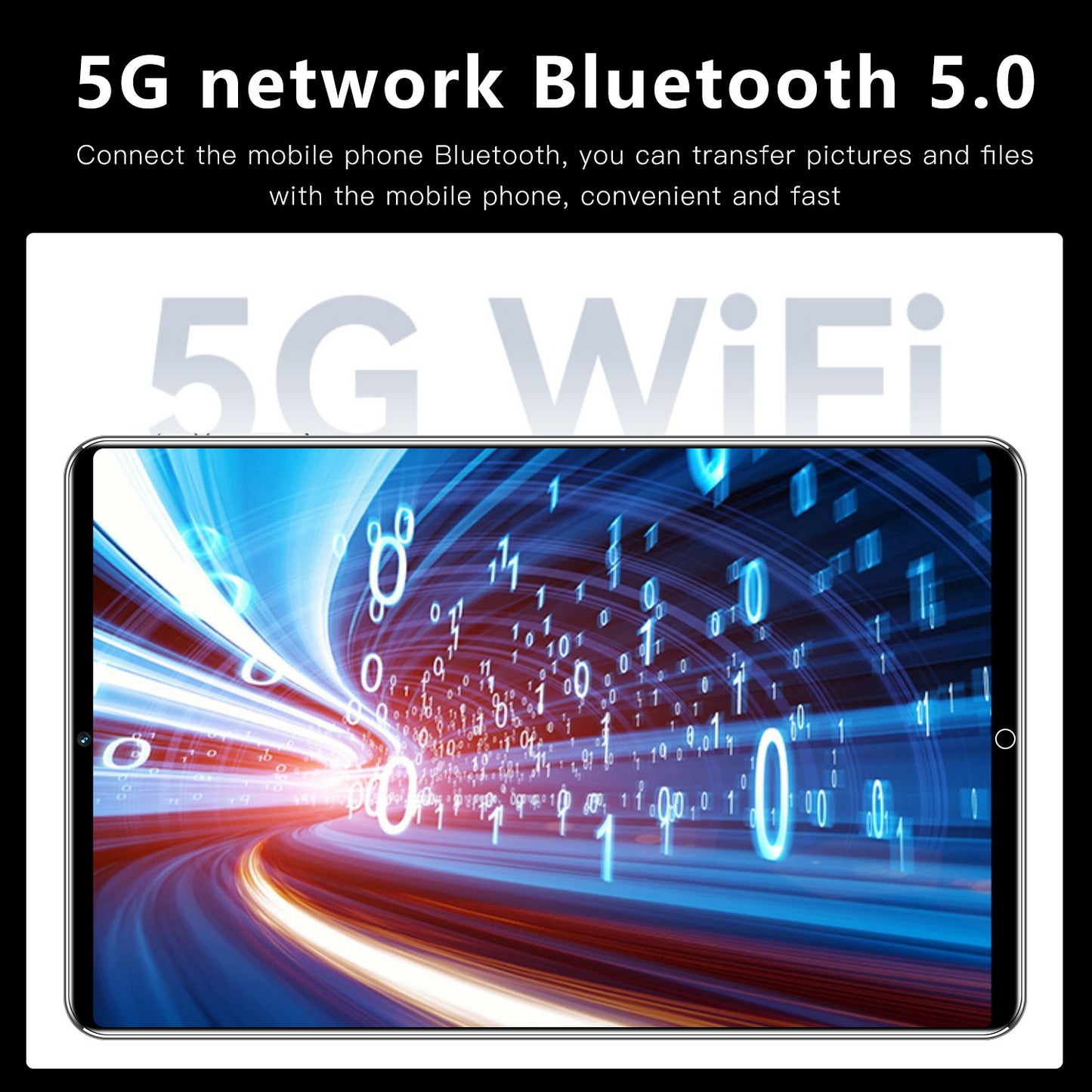 تابلت Pro14 الذكي بشاشة 10 بوصة يعمل بنظام أندرويد ويدعم WiFi وBluetooth وGPS