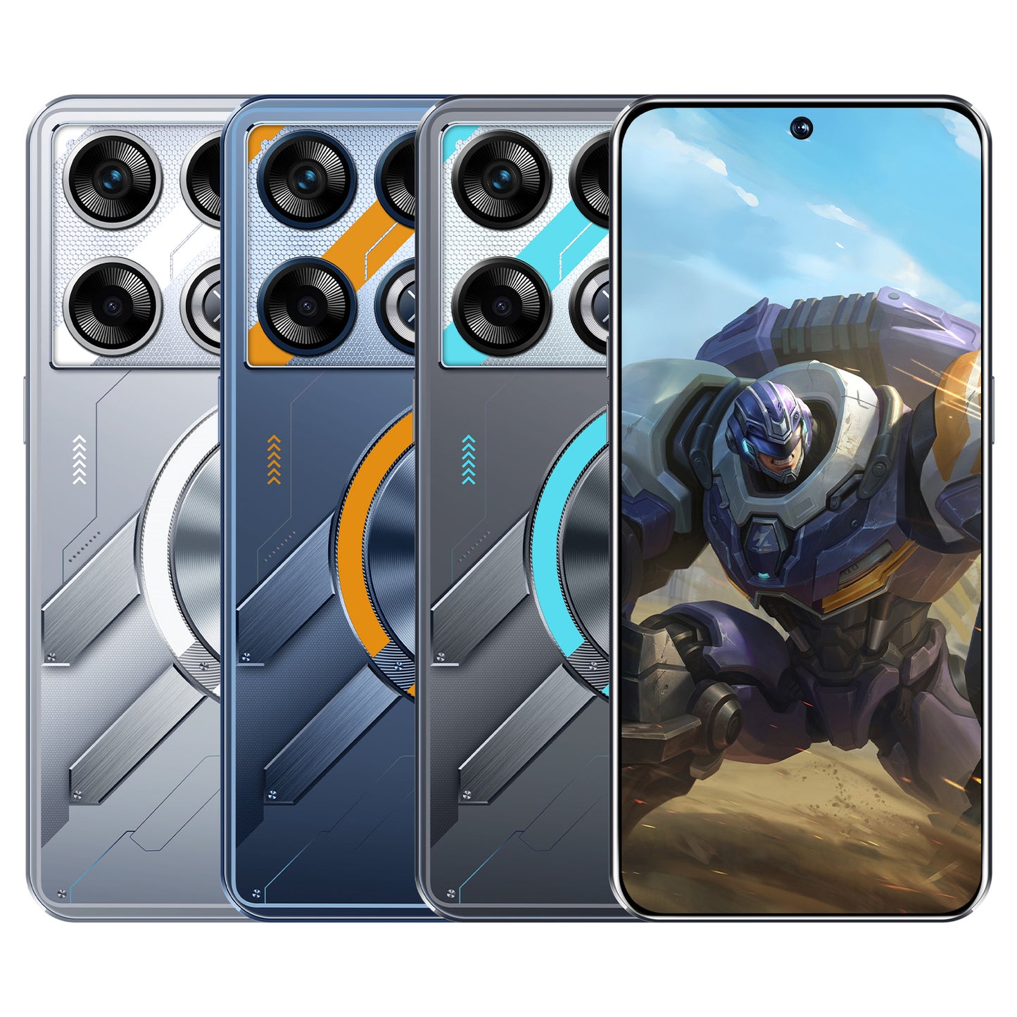 هاتف GT20 Pro الذكي بشاشة كبيرة مقاس 7.3 بوصة ونظام تشغيل Android 16+1T