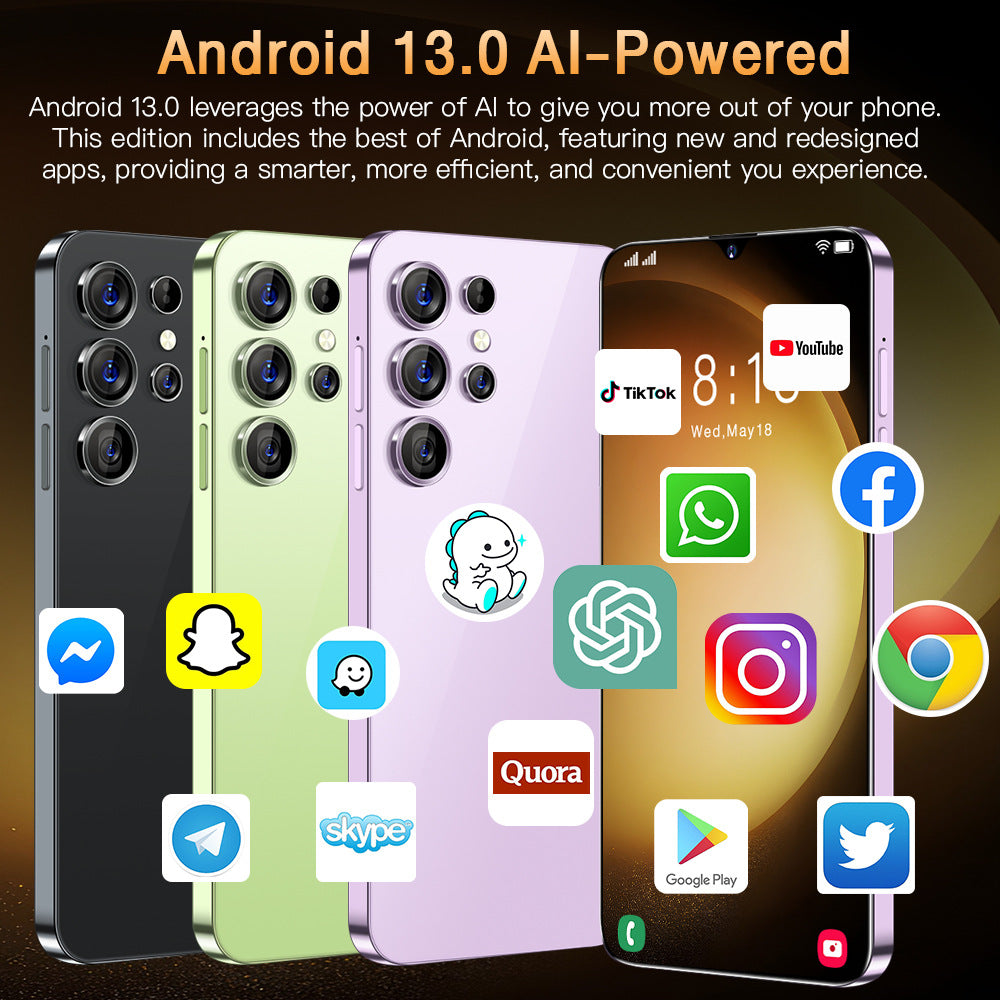 S23 Ultra الجديد 4G Android 16+1T