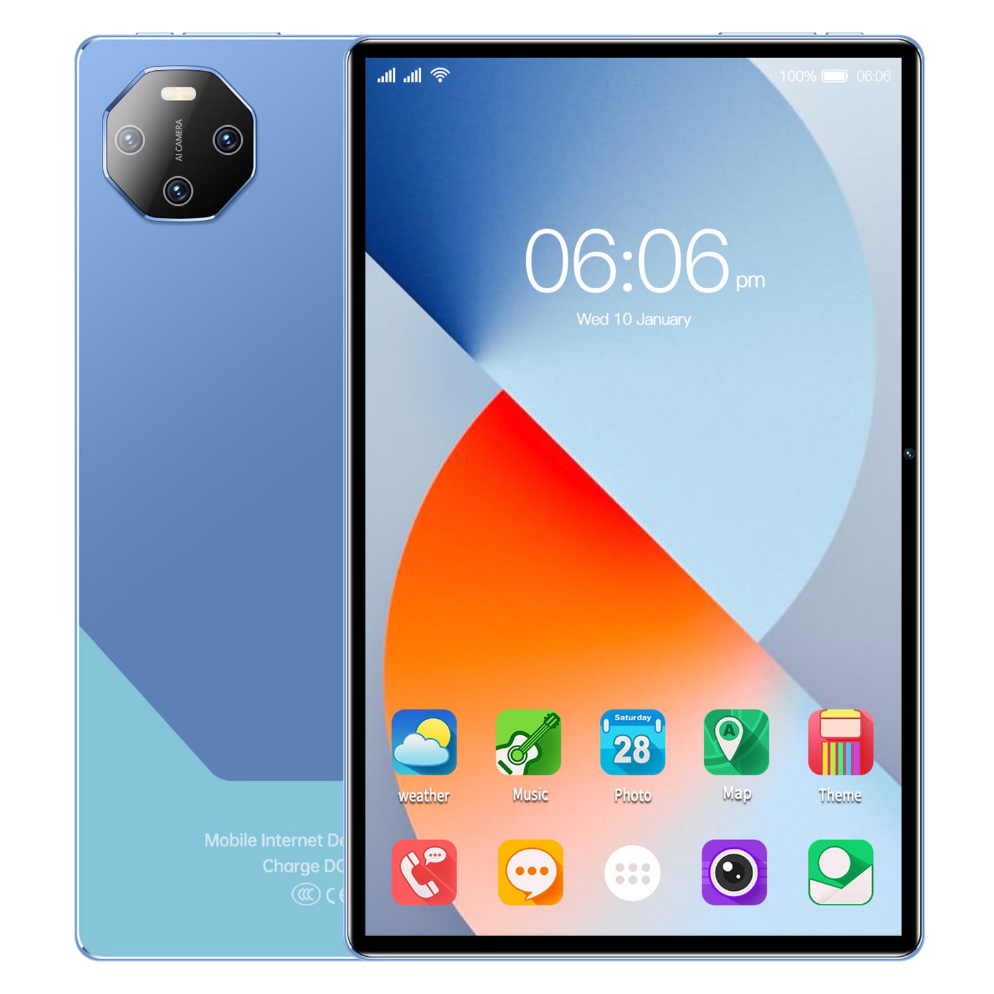 E70Pro جهاز لوحي ذكي جديد مقاس 10.1 بوصة