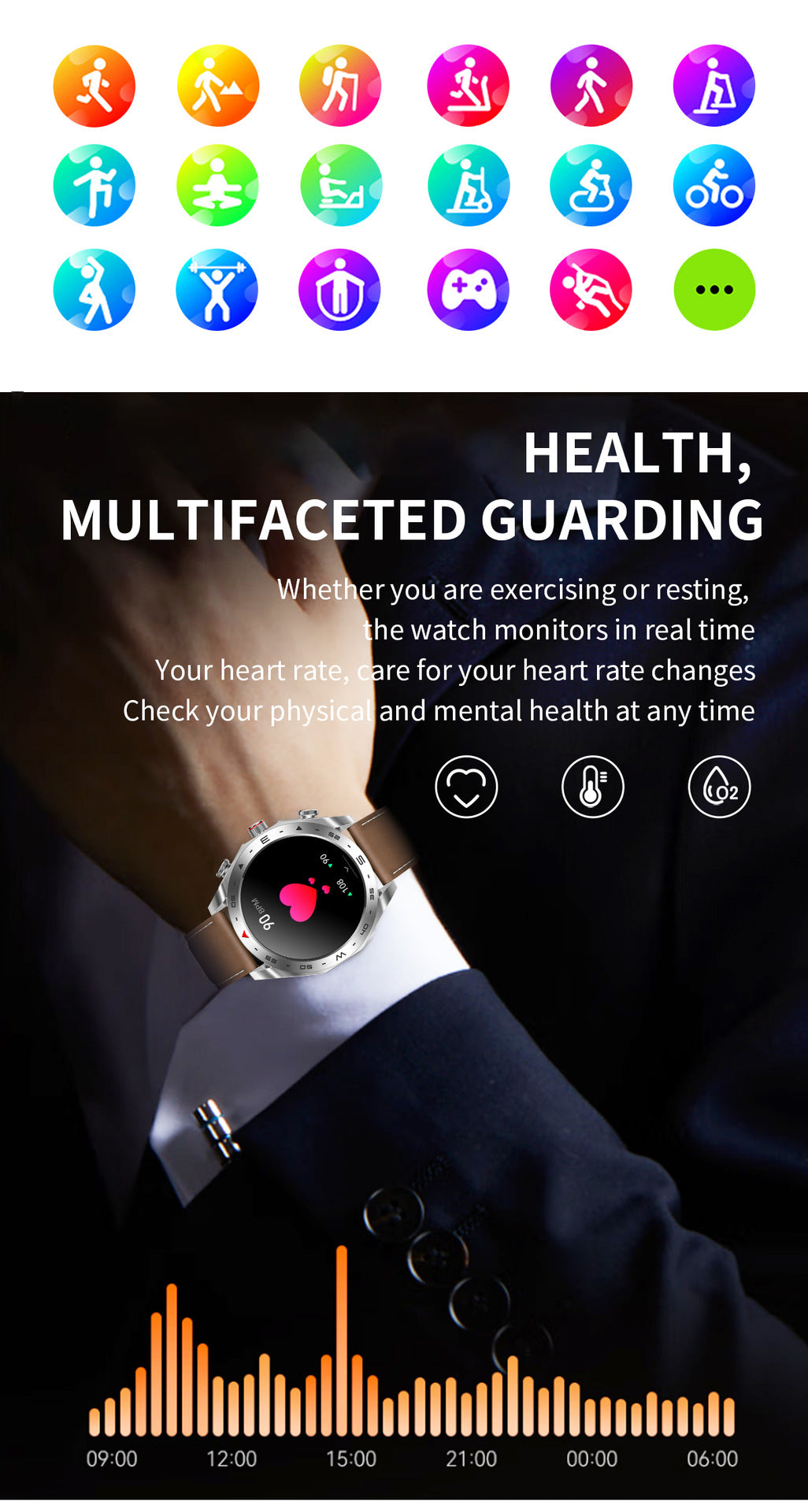 T95 smartwatch Bluetooth