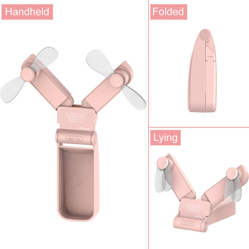مروحة قابلة للطي برأسين محمولة v36