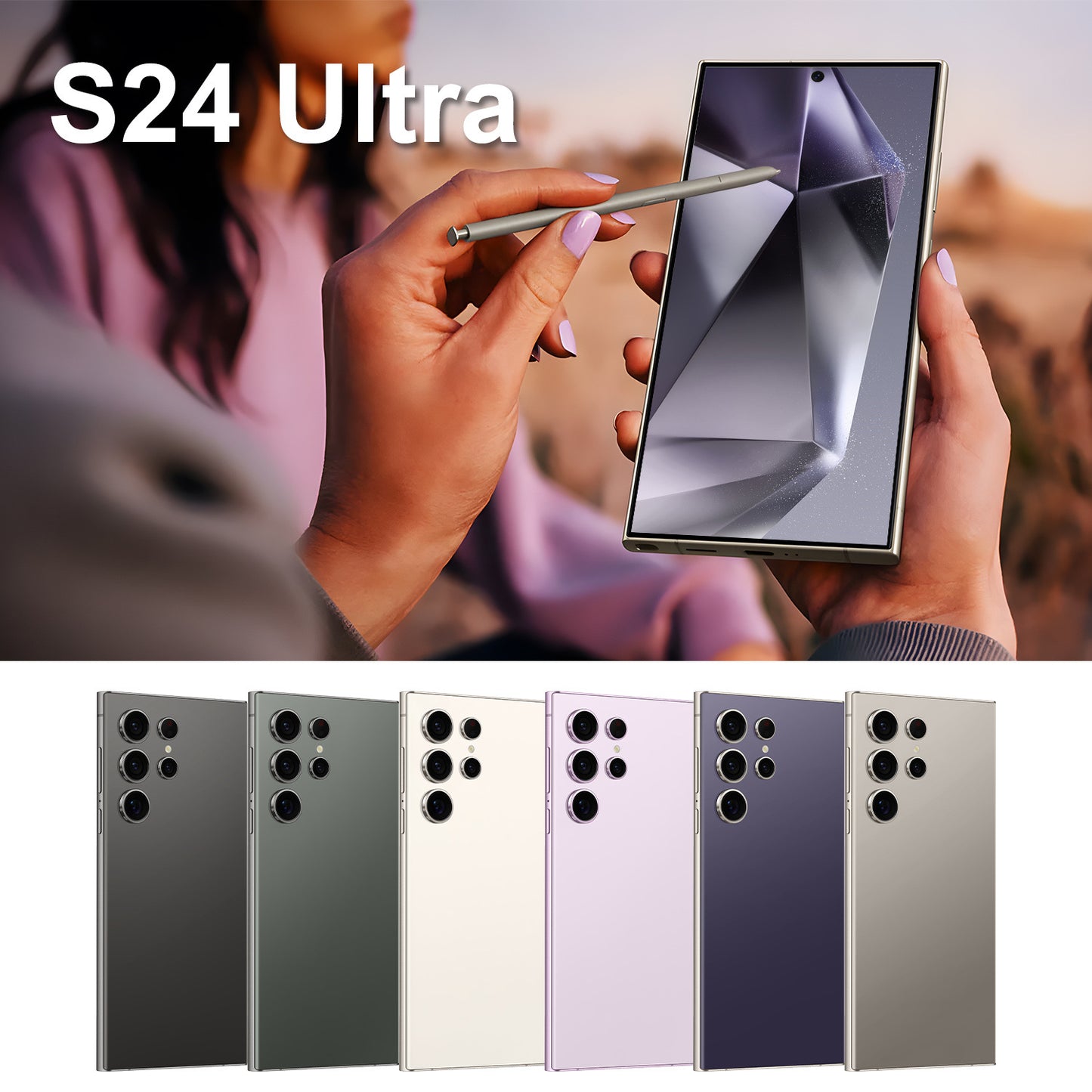 S24 Ultra+شاشة كبيرة 7.3 بوصة
