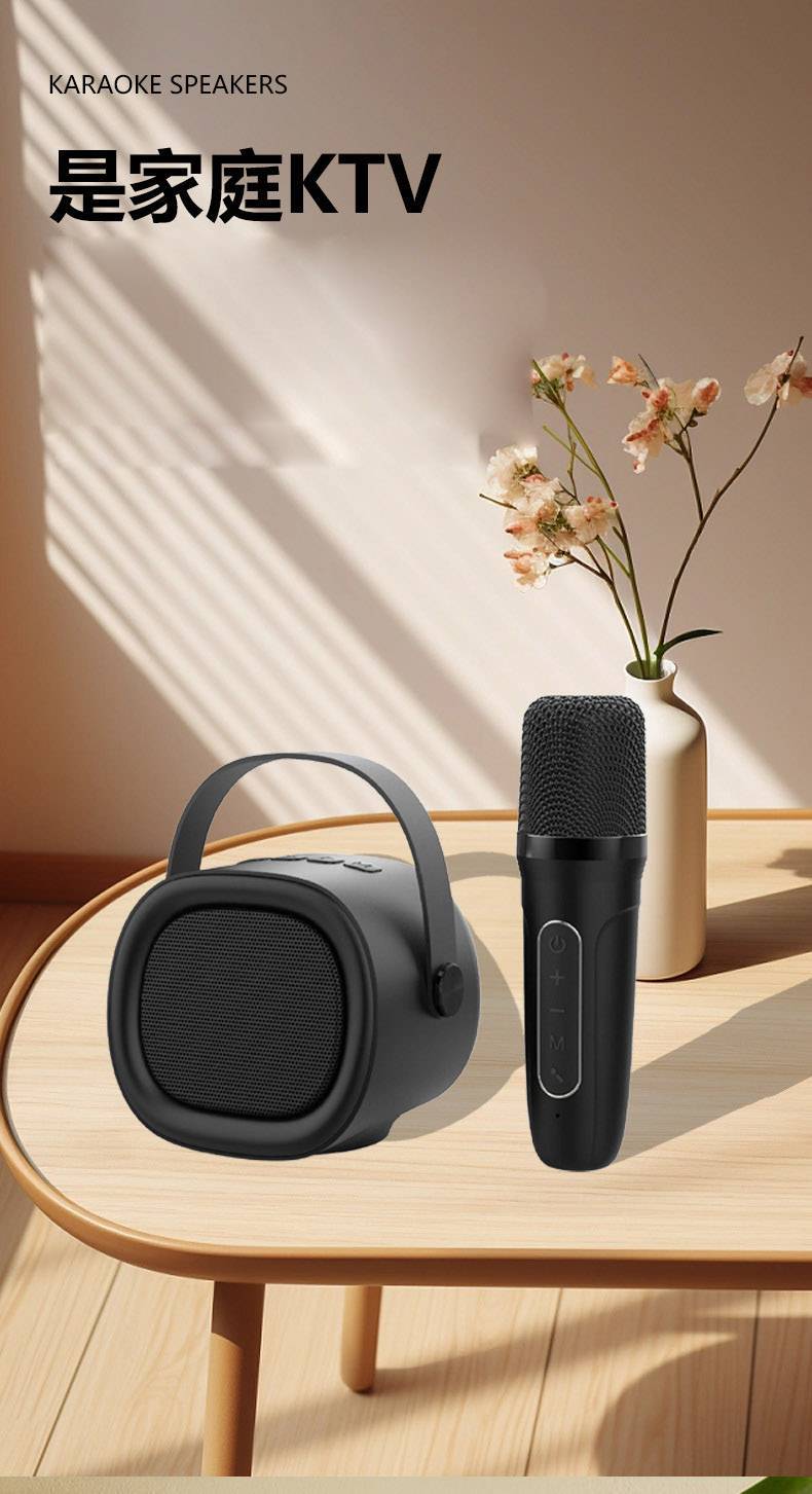 High-value portable Bluetooth speaker with microphone
