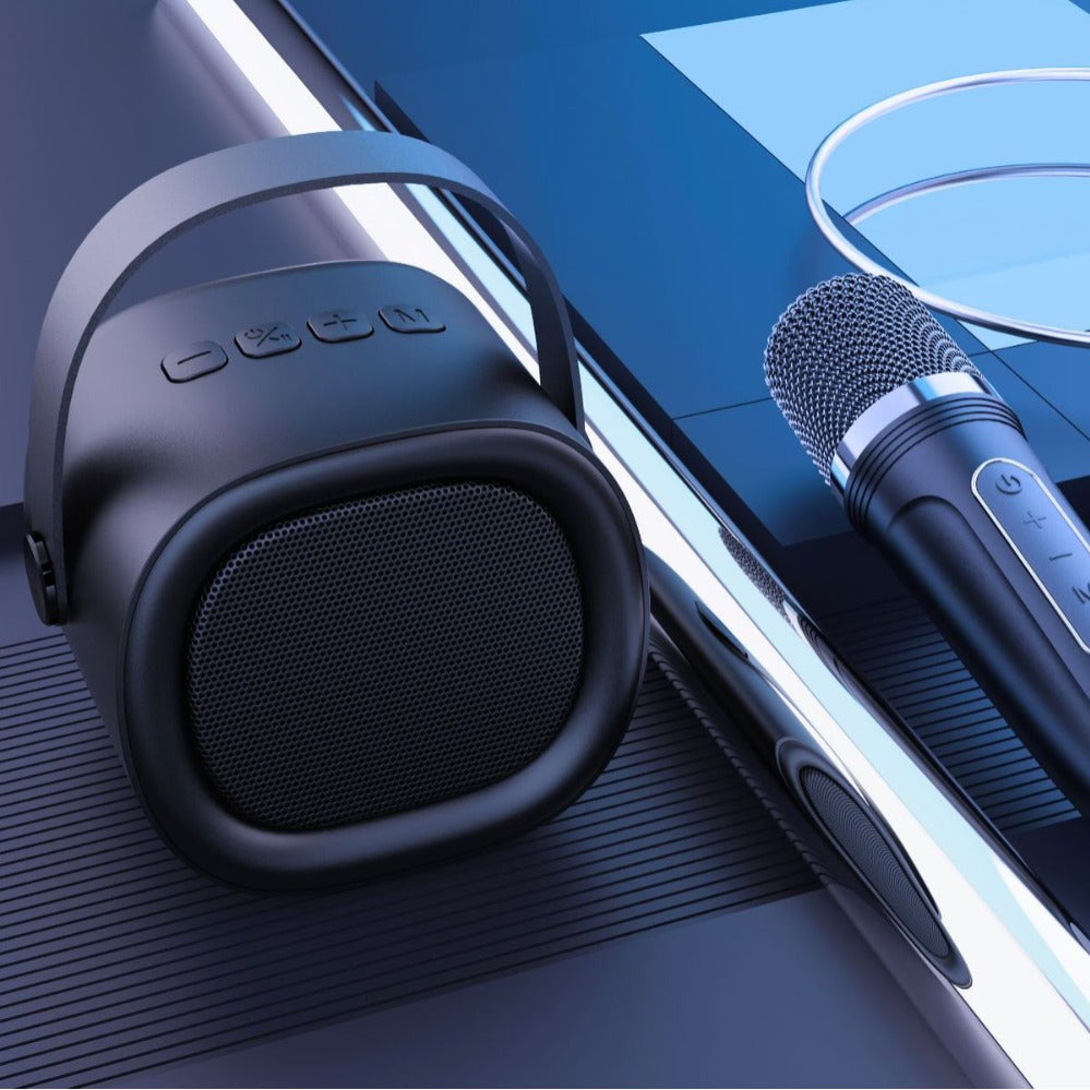 New family gathering karaoke artifact Bluetooth speaker