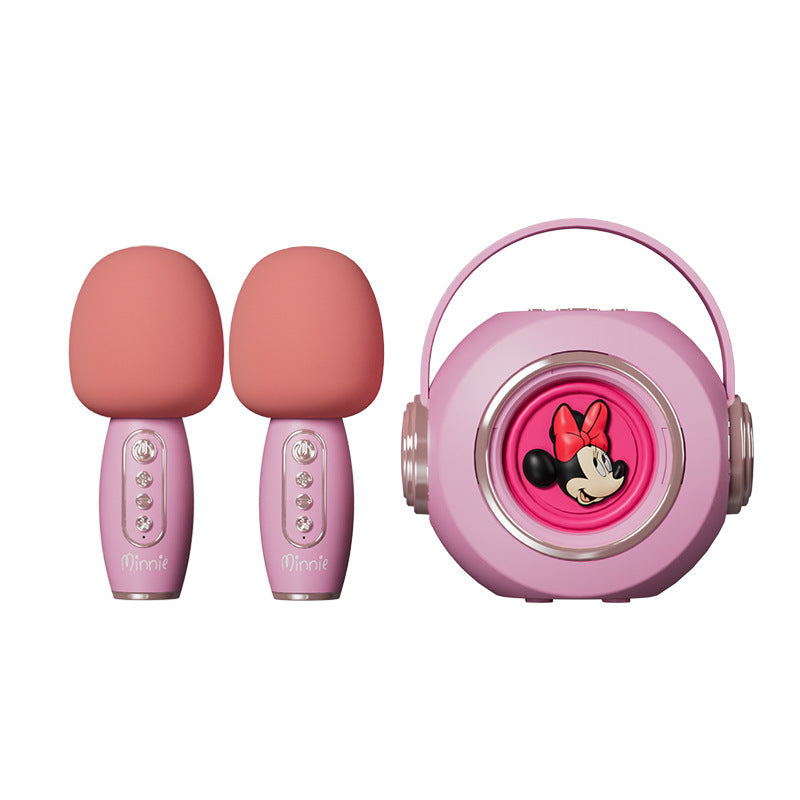 مكبر صوت بلوتوث Strawberry Bear Karaoke Audio متعدد الإمكانيات