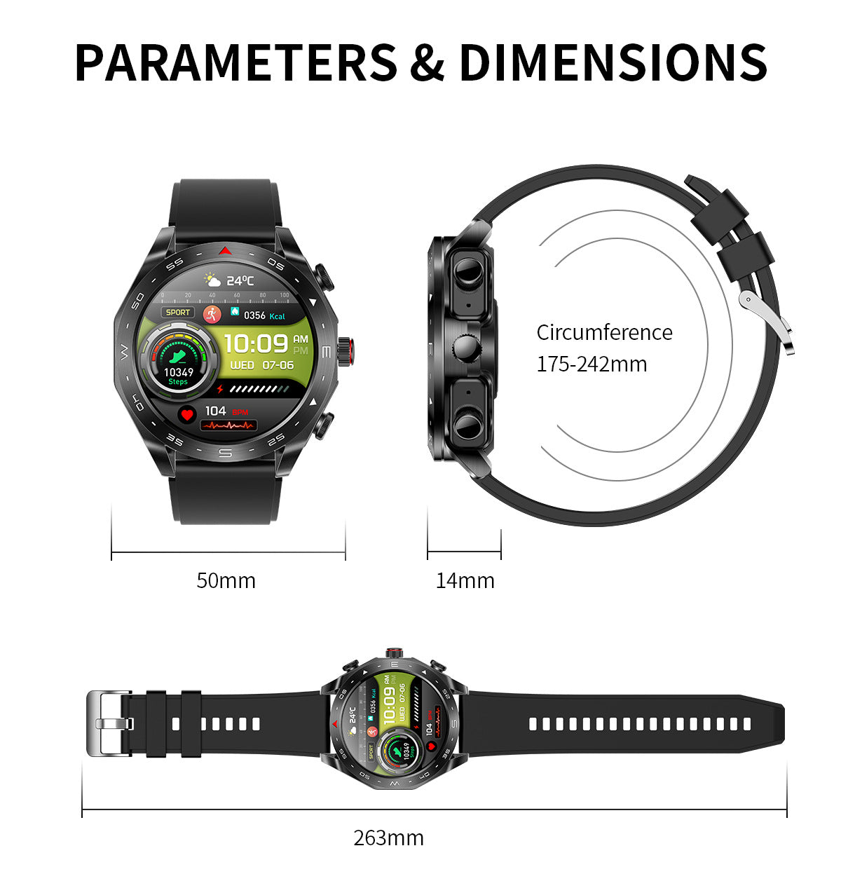 T95 smartwatch Bluetooth