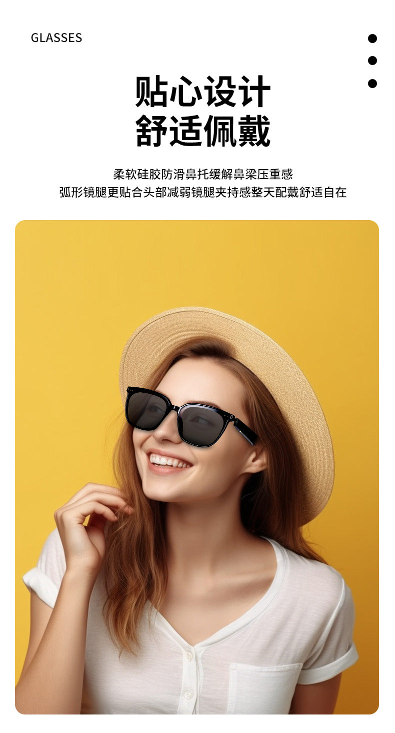 نظارات الصوت الذكية MZ06 مقاومة للأشعة فوق البنفسجية UV400
