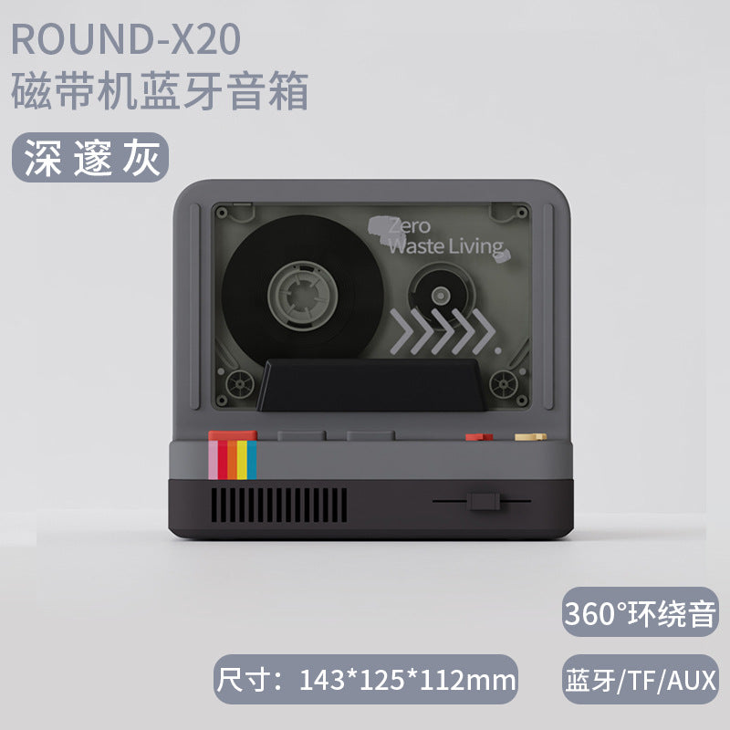 Retro Chic with the ew X20 Classic Magnetic Tape Bluetooth Speaker