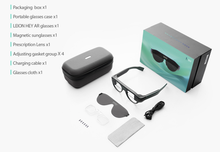 LeionHey G35 Hearing Aid / Translation Smart Glasses