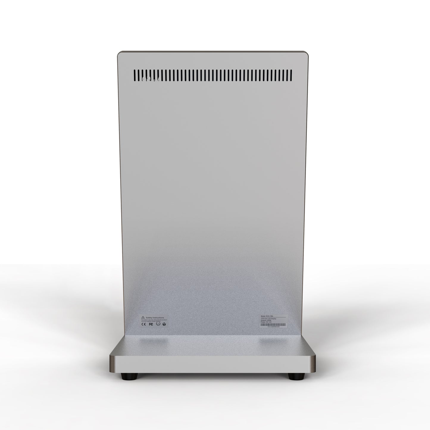 Indoor desktop advertising screen