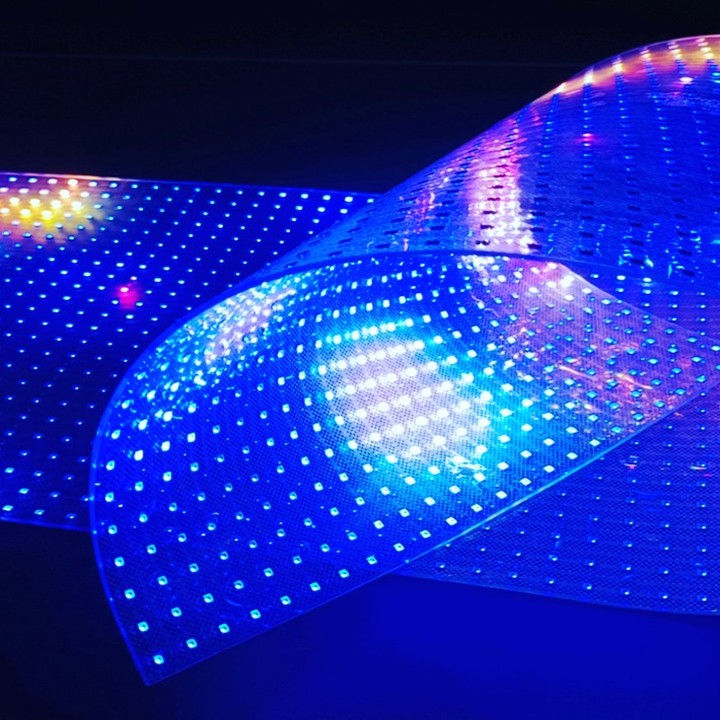 Transparent LED Film Display