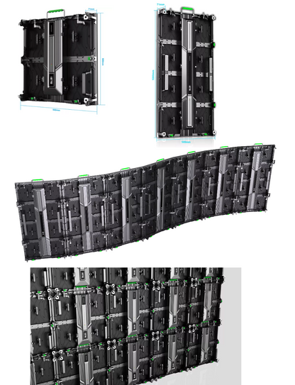 P3.91 Indoor Rental LED Display Screen for Stage Conferences Exhibitions