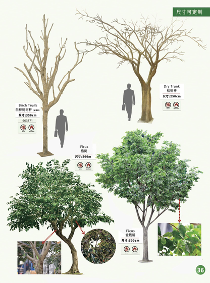 Simulation garden, plant, landscape products and design