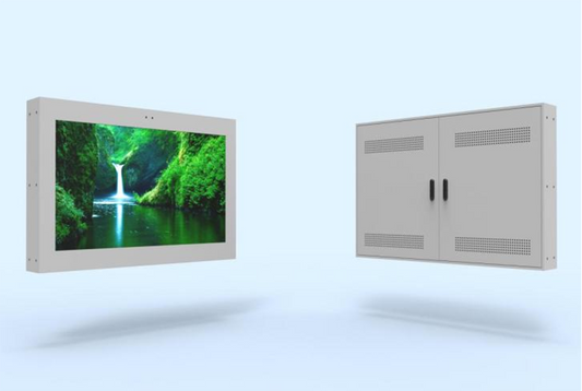 75-inch wall-mounted outdoor advertising machine (embedded)