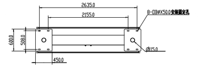 86-inch column ceiling outdoor advertising machine