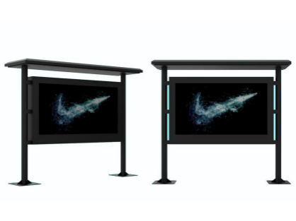 86-inch column ceiling outdoor advertising machine