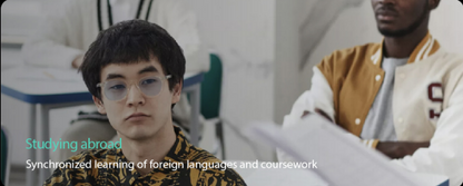 LeionHey G35 Hearing Aid / Translation Smart Glasses
