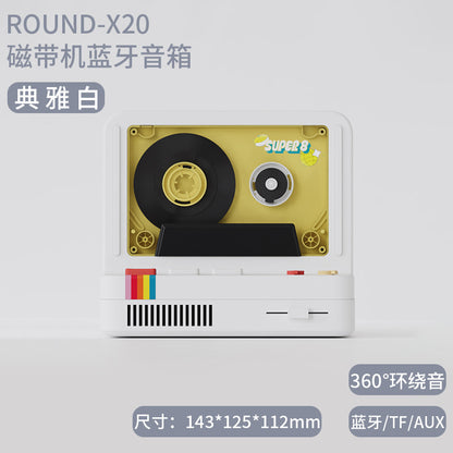 Retro Chic with the ew X20 Classic Magnetic Tape Bluetooth Speaker