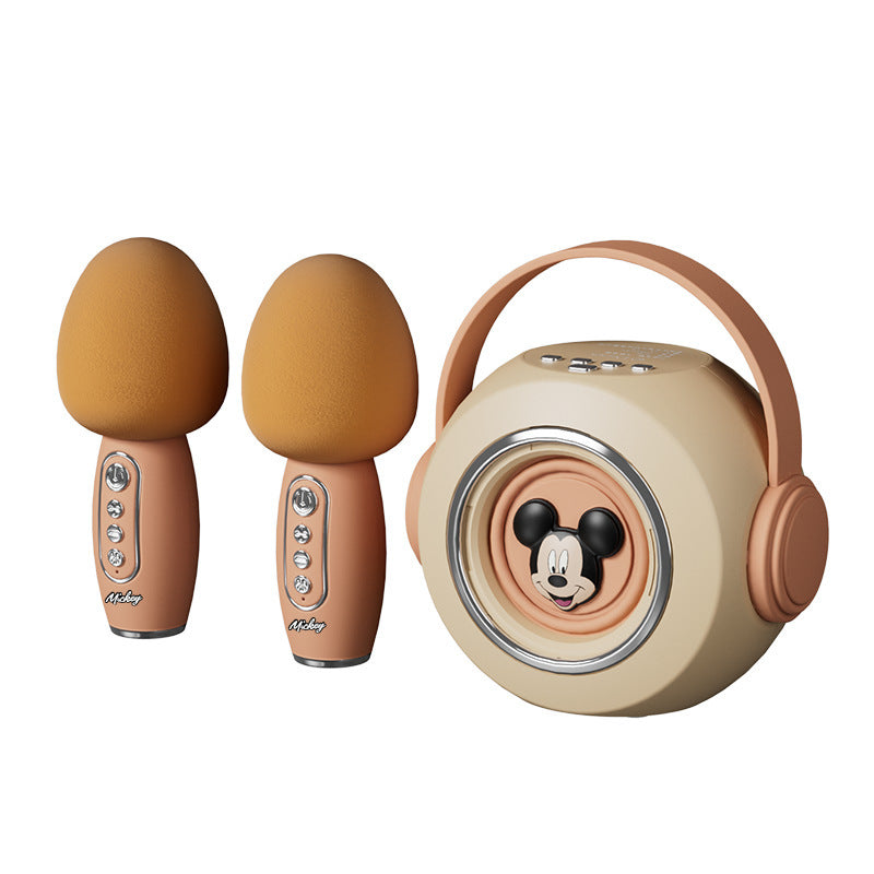 مكبر صوت بلوتوث Strawberry Bear Karaoke Audio متعدد الإمكانيات