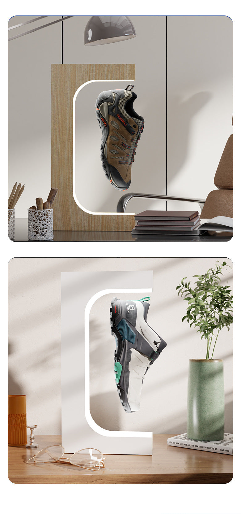Revolutionize Your Displays with 360° Mid-Air Rotation