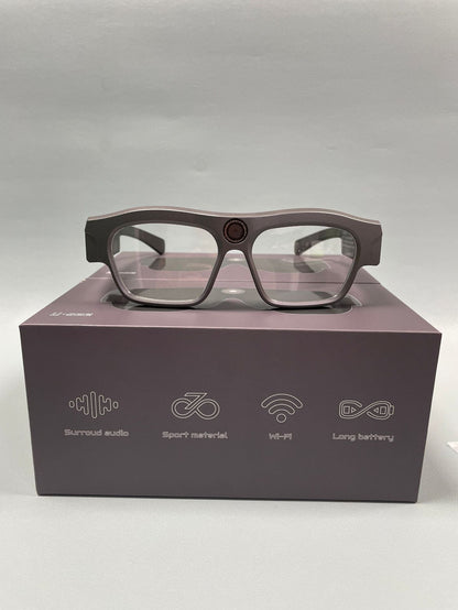 Head-mounted fashion smart Bluetooth glasses wireless DV4K