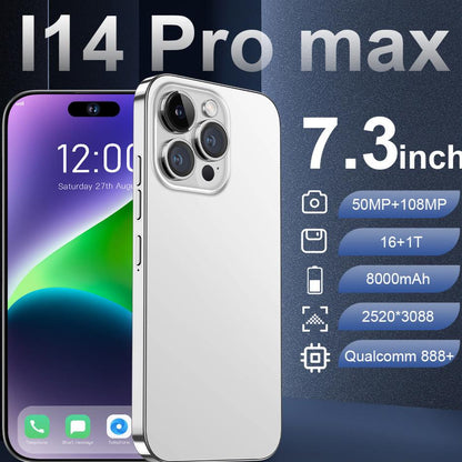 موبايل i14ProMax شاشة كبيرة 7.3