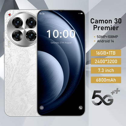 هاتف ذكي أصلي Camon30 HD بشاشة كبيرة 16+1T
