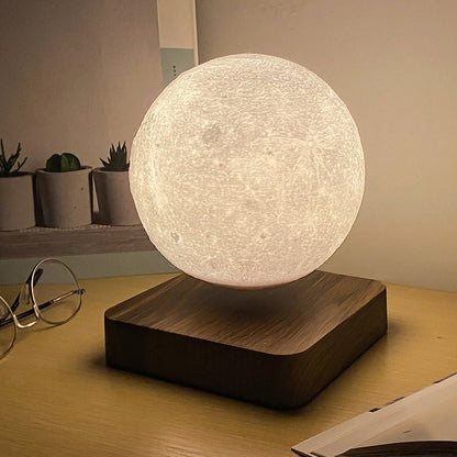 Lunar Magic: Moon Maglev Night Light
