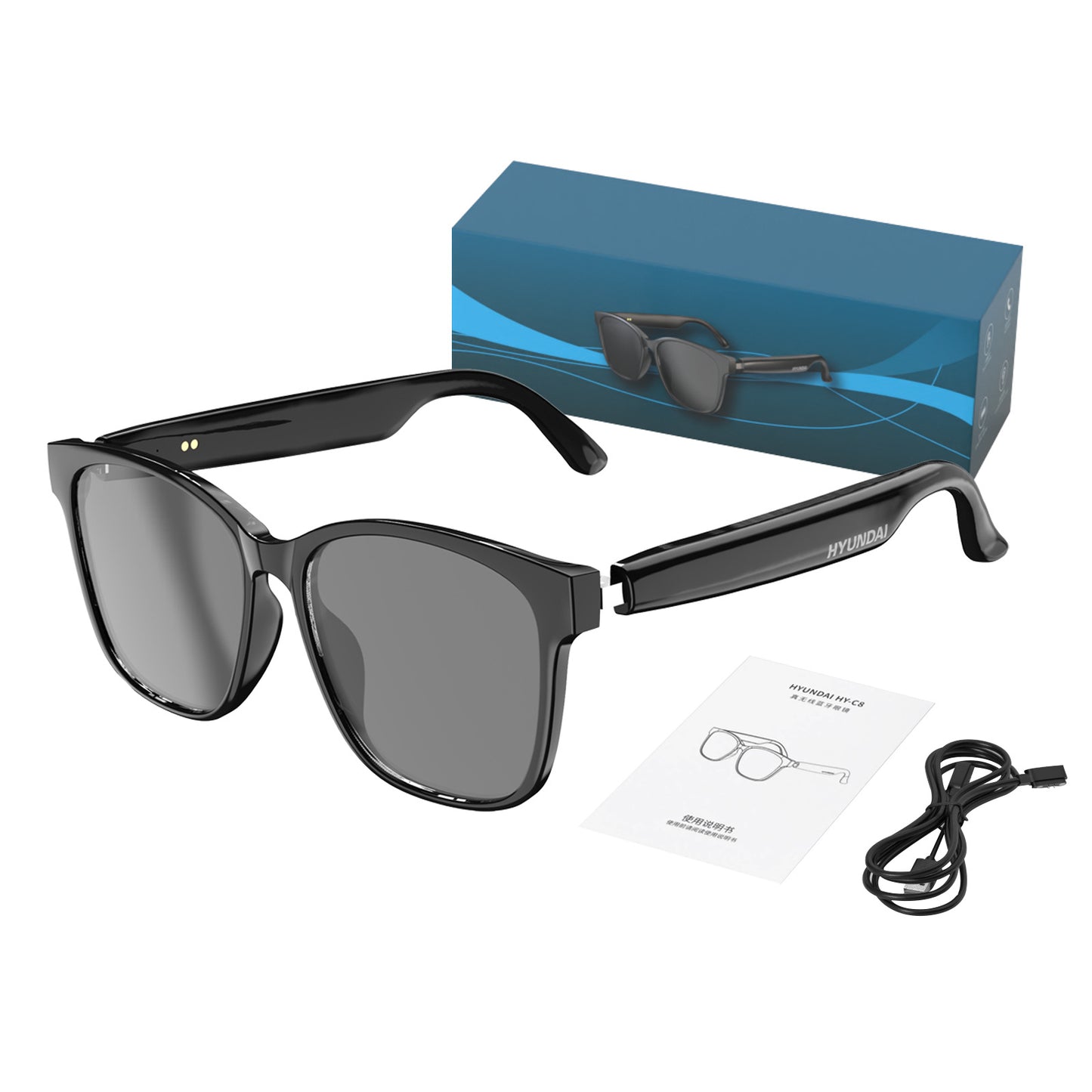 Hyundai HY-C8 AI smart translation glasses